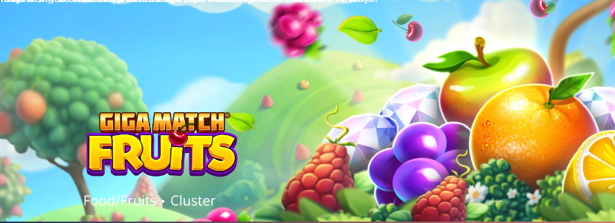 Türkiye’nin en iyi slot sitelerinde Giga Match Fruits gibi meyve temalı slot oyunları ve harika bonuslar sizi bekliyor! Thumbnail